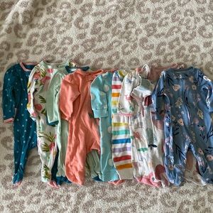 Footie Bundle- Sz 0-3 mo & 3 mo